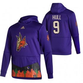 Arizona Coyotes Bobby Hull 9 2020-21 Reverse Retro Hoodie Sawyer - Mannen